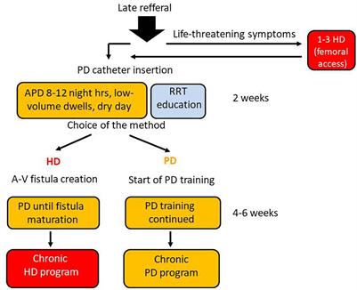 Urgent-Start Peritoneal Dialysis as a Bridge to Definitive Chronic Renal Replacement Therapy: Short- and Long-Term Outcomes